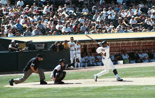  Oakland A's slugger J.Dye hit's a homer