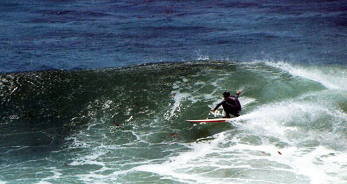 A local in Santa Cruz